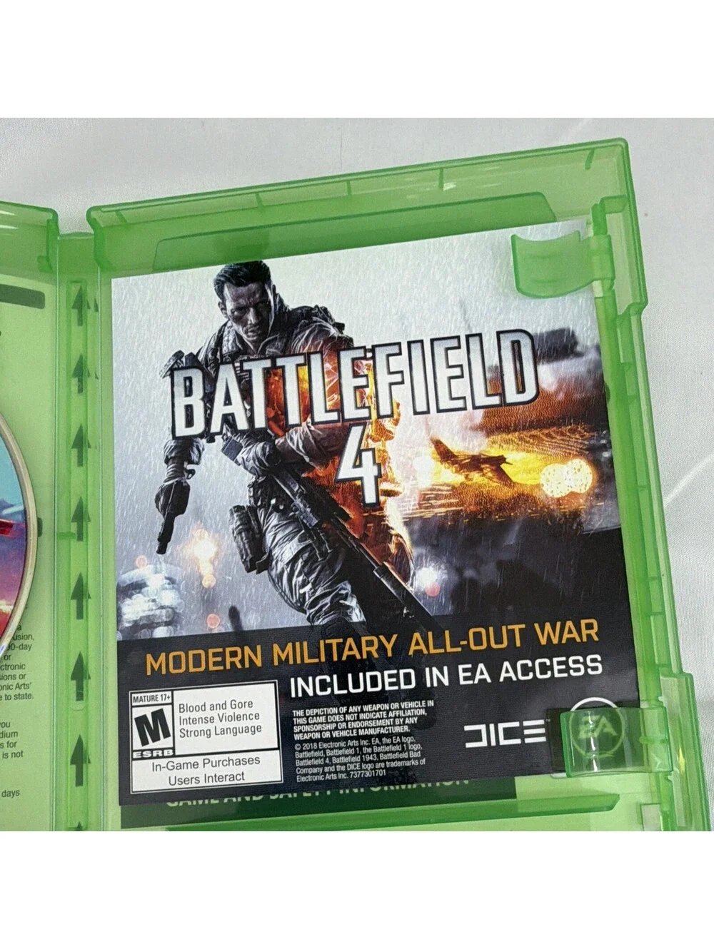 EA Battlefield V (Xbox One) 2018 M Shooter War Multiplayer NTSC-U/C